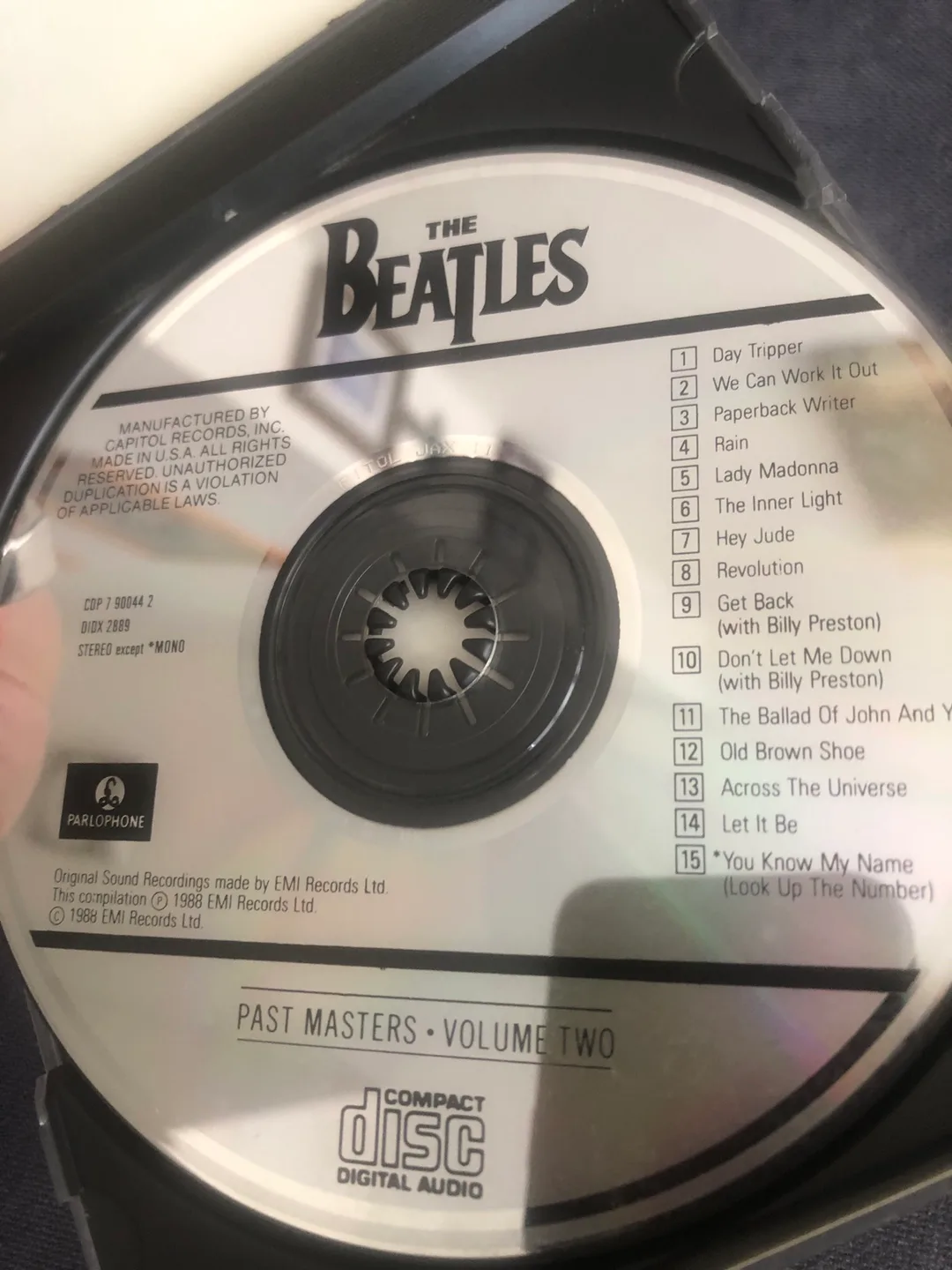 The Beatles - Past Masters Volume Two CD image indicator(3)