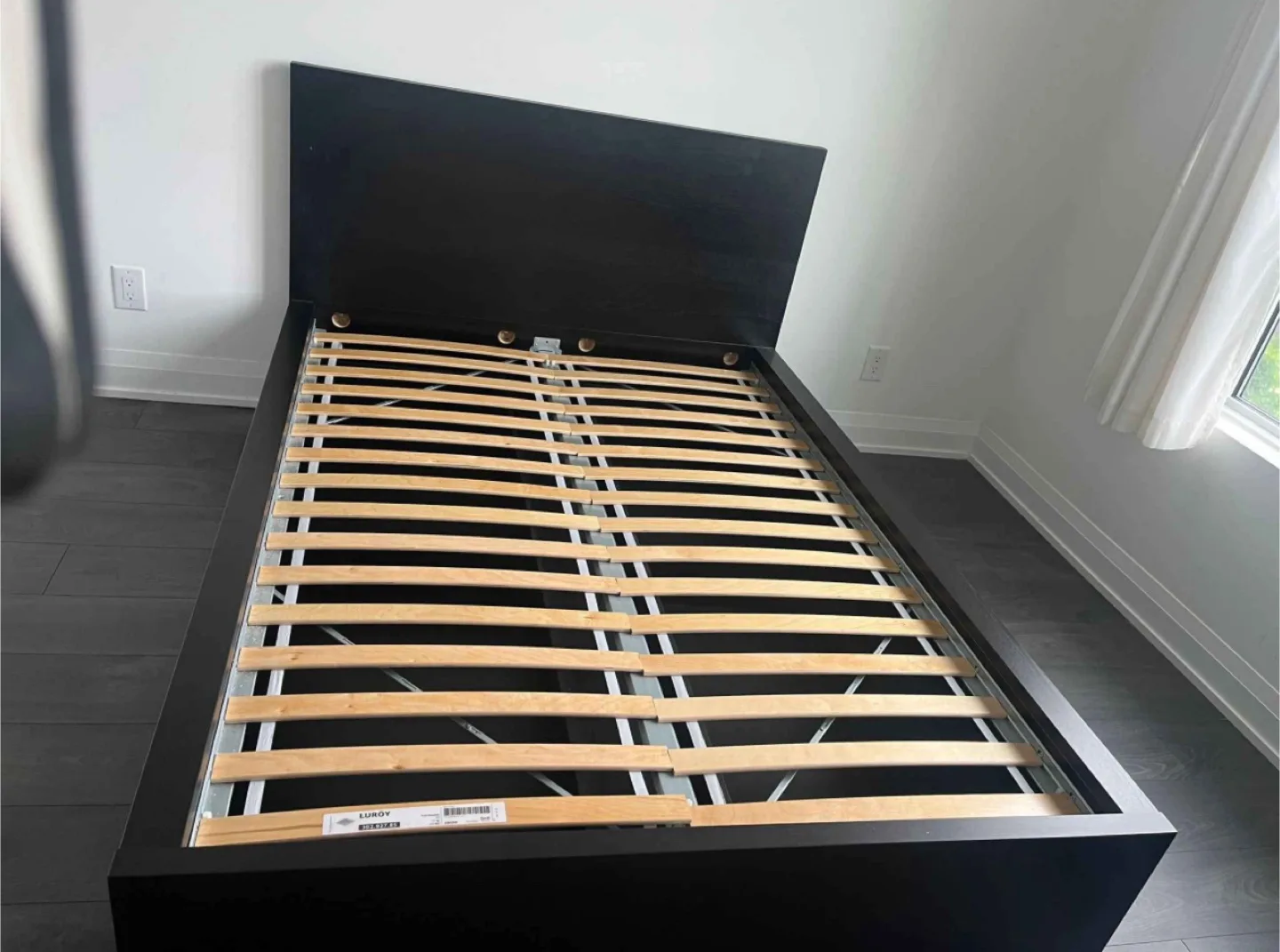 Ikea Full Malm bed frame with four drawers (DELIVERY AVAILABLE) image indicator(3)