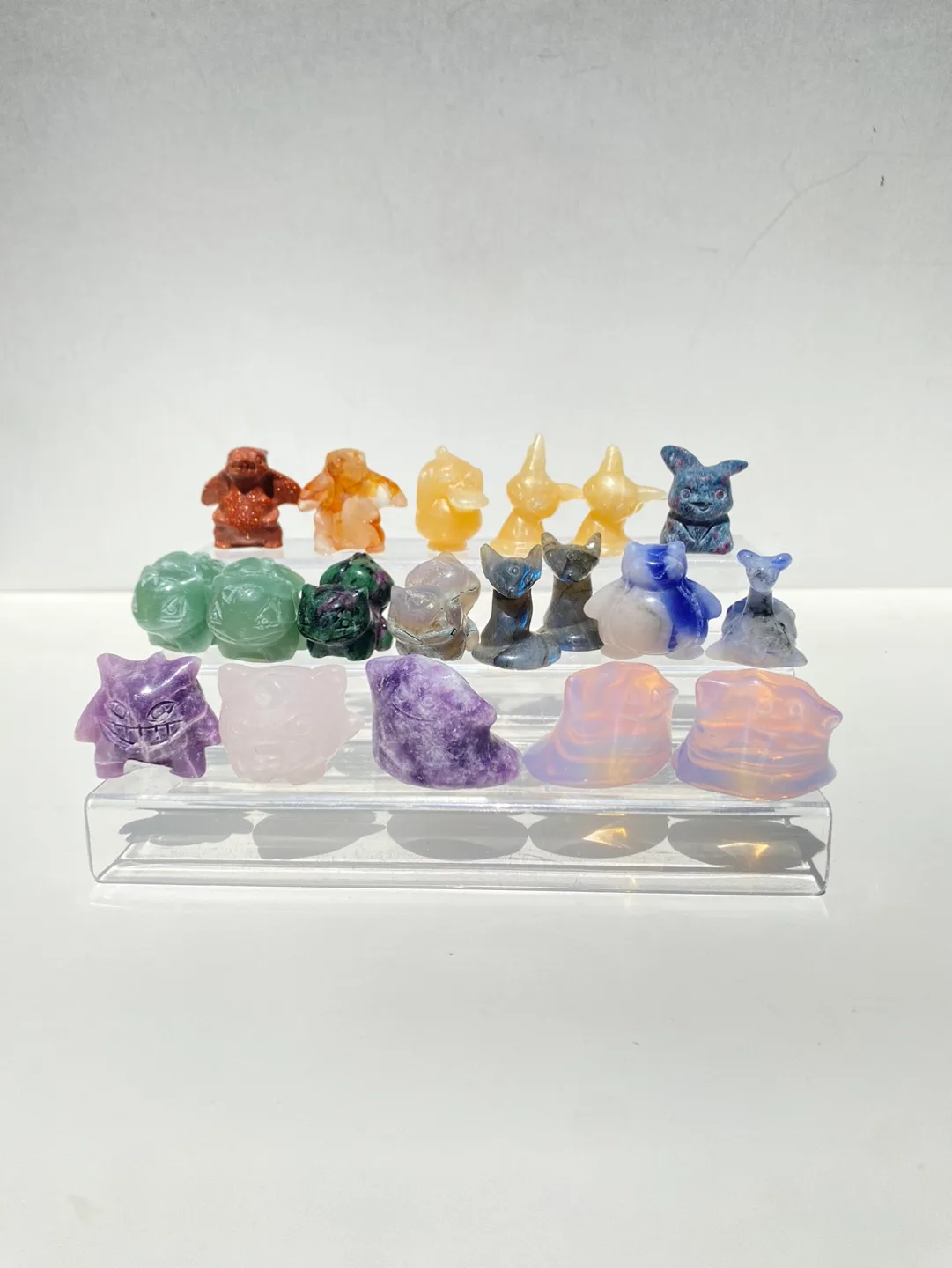 Crystal Pokemon Carvings thumbnail