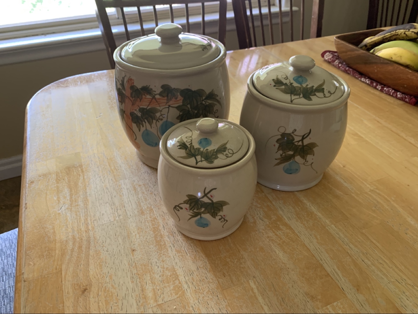 Ceramic Canister Set (3)