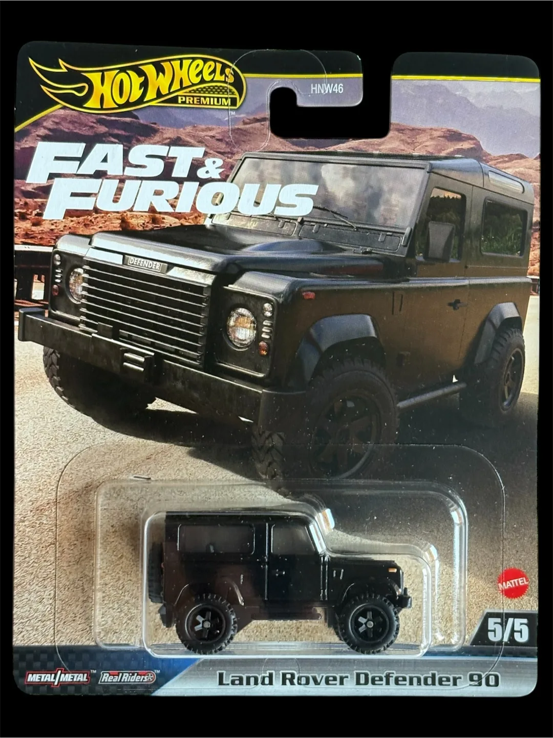 Hot Wheels Fast & Furious Land Rover Defender 90 thumbnail