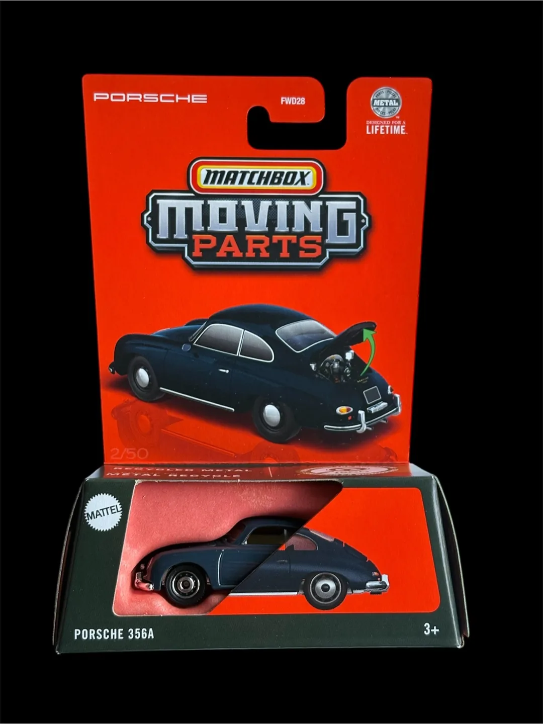 Matchbox Moving Parts Porsche 356A thumbnail