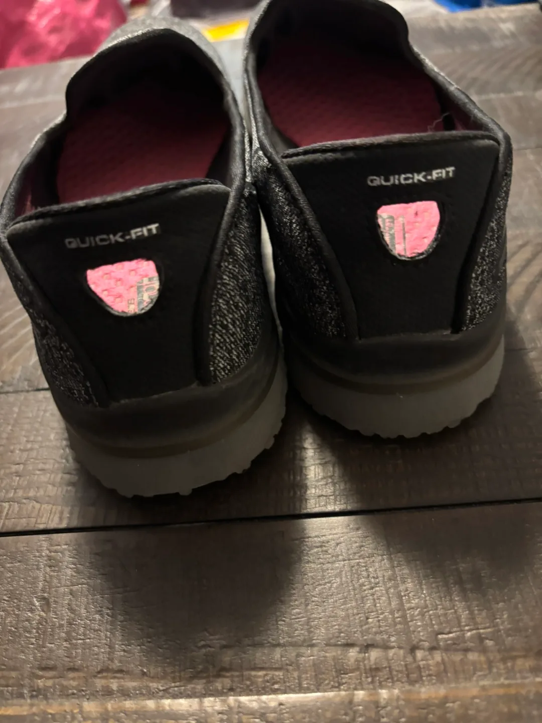 Skechers GOga Mat Gray Slip-on Shoes - Size 8 🇨🇦 image indicator(2)