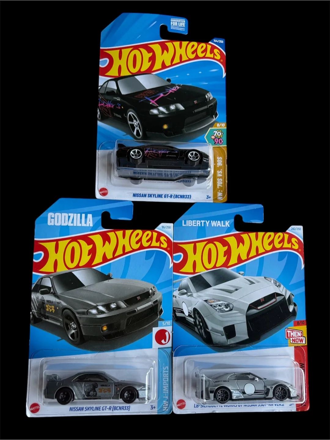 Hot Wheels 3 Nissan Skyline thumbnail