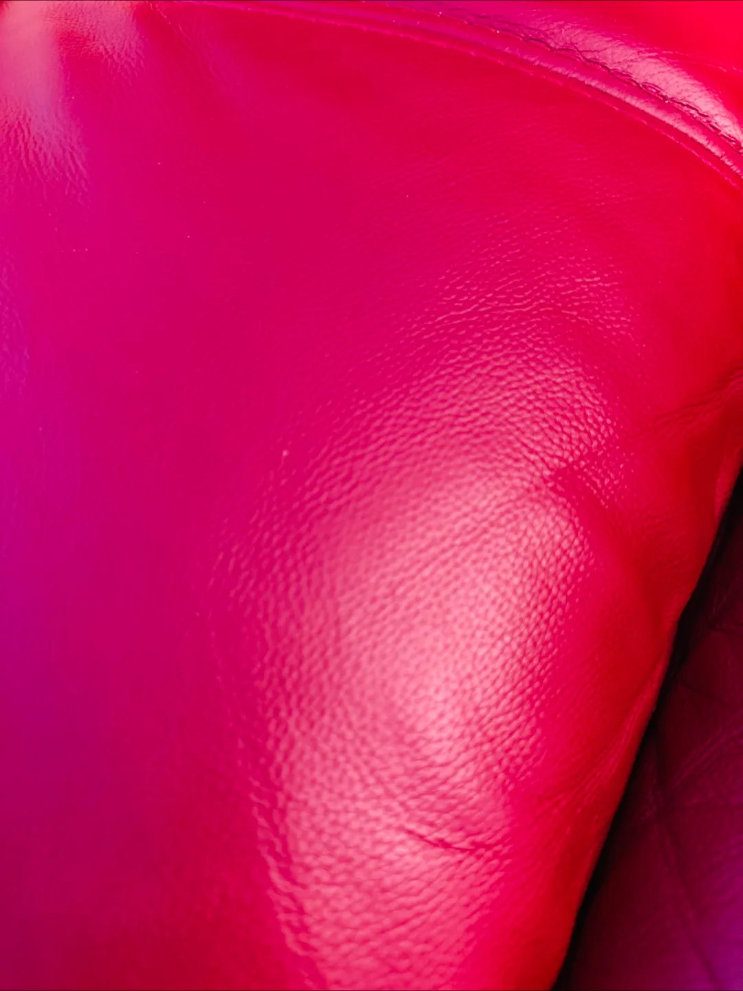 Red Leather Sectional Sofa image indicator(2)