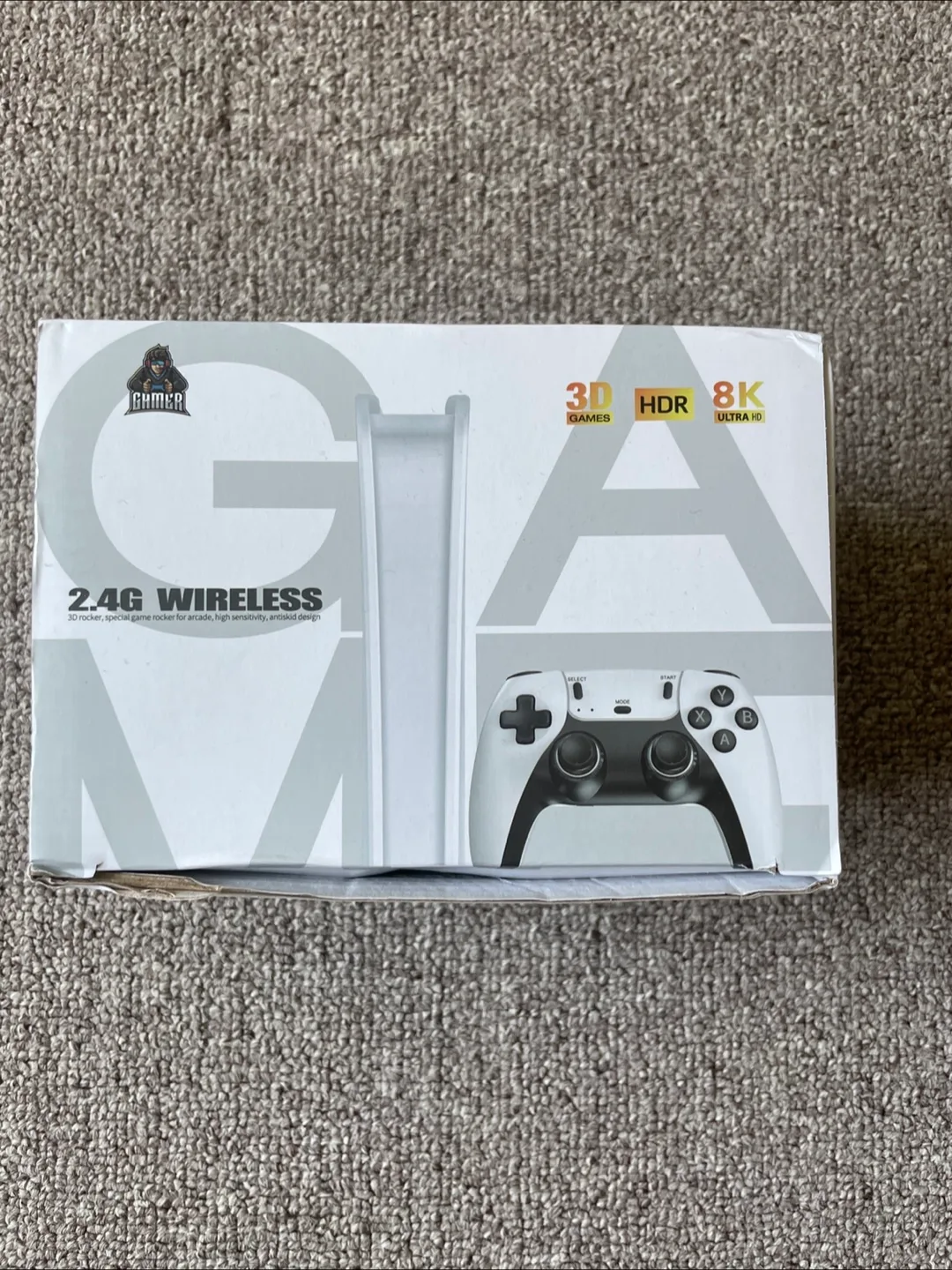 2.4G Wireless Game Controller and Game Sick - New in Box thumbnail