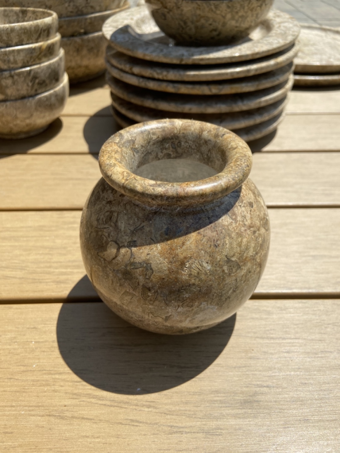 Heavy Stone Dinnerware Set - photo 4
