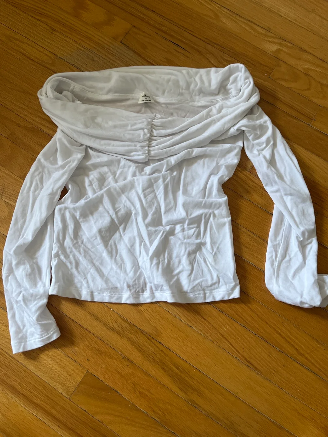 Wilfred White Long Sleeve Top - Size S thumbnail