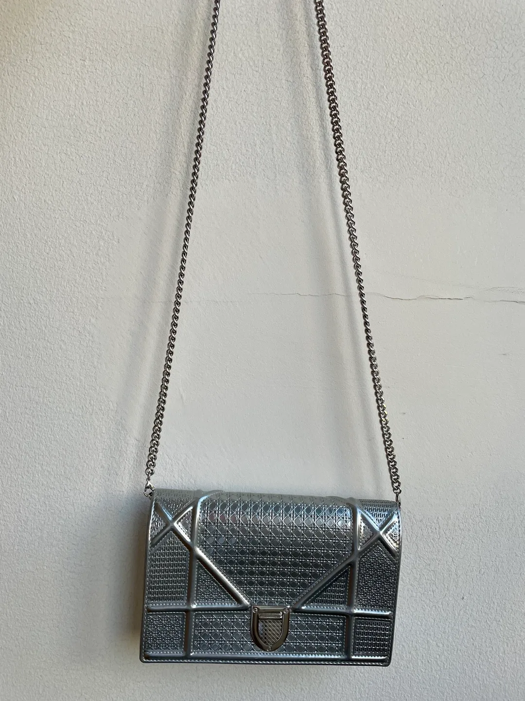 Christian Dior Silver Chain Bag thumbnail