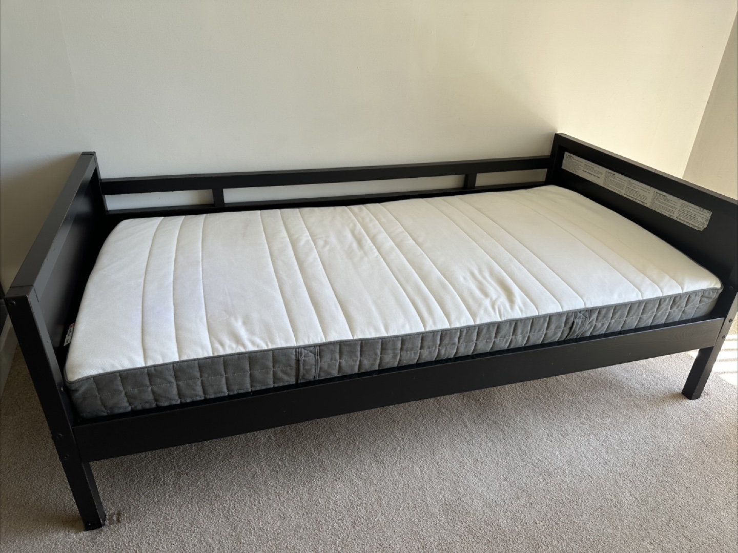 IKEA Single Bed frame with mattress - photo 5