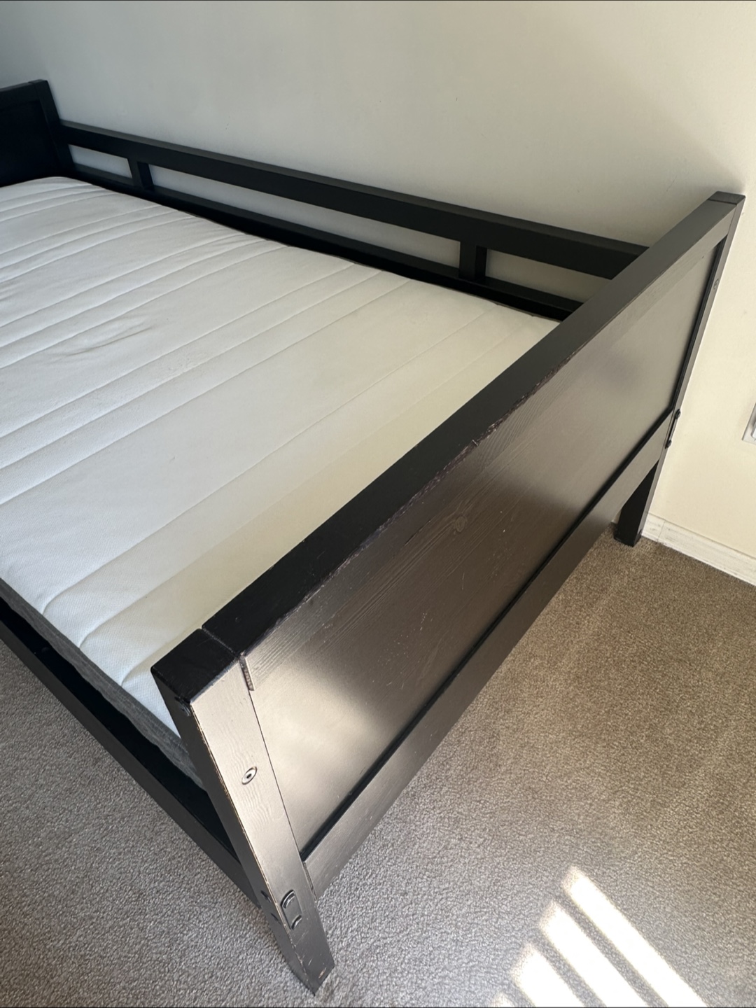 IKEA Single Bed frame with mattress - photo 3