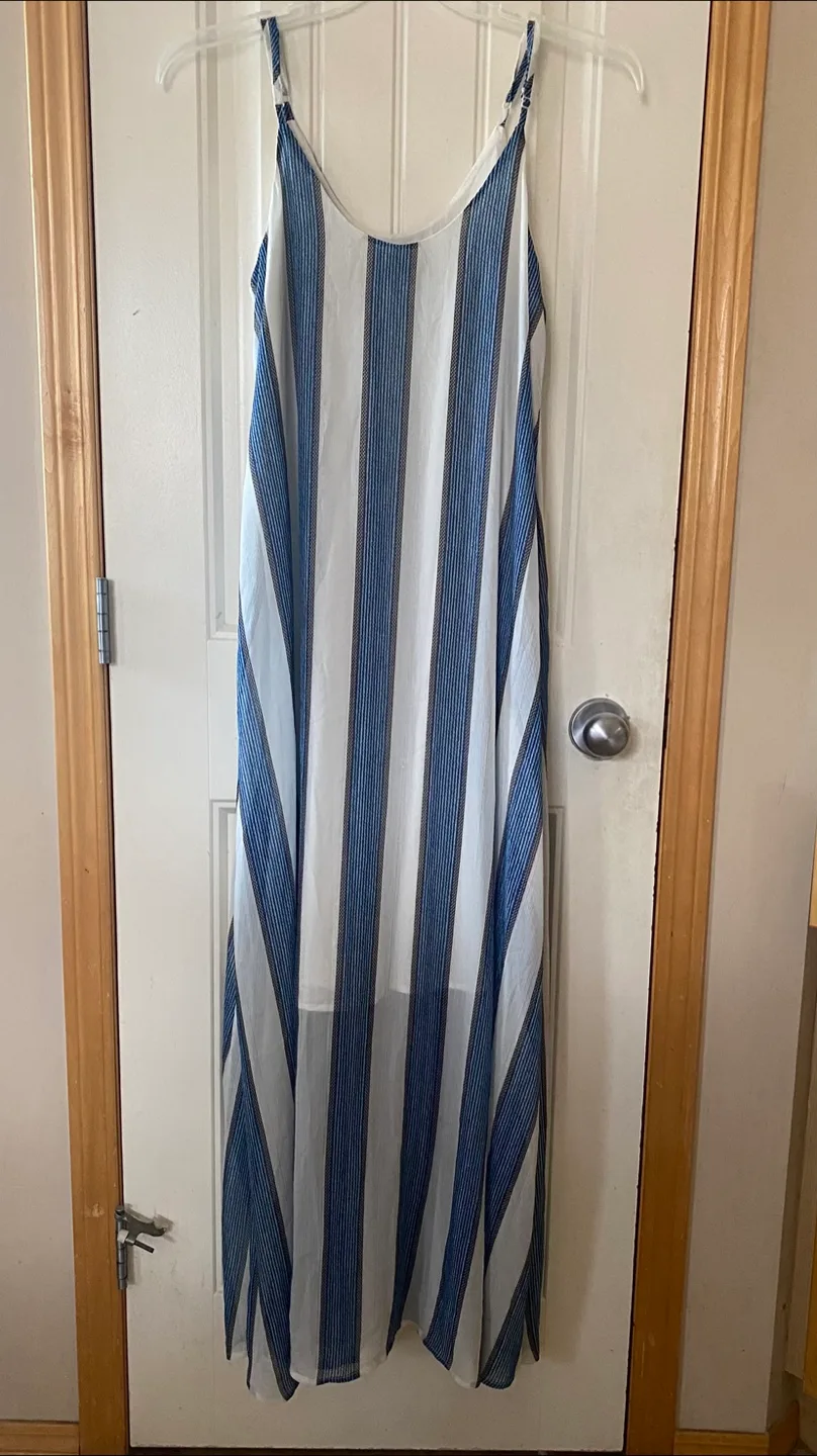 ICONE Striped Maxi Dress - Size P/S thumbnail