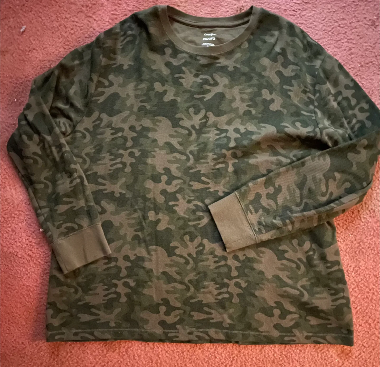 🍁🇨🇦George Camo Thermal Shirt - 2XL thumbnail