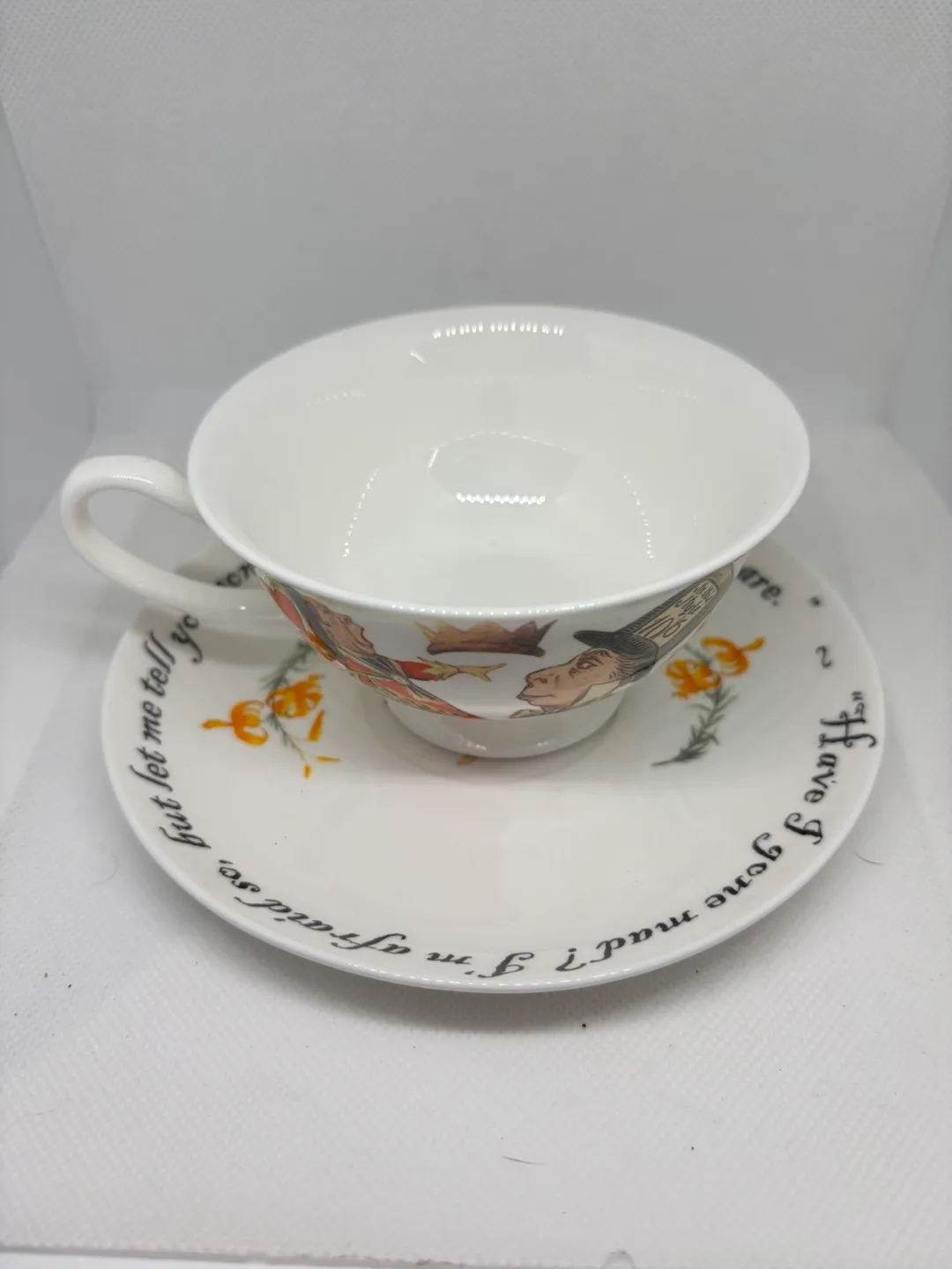 Tea Cups London Alice in Wonderland Tea Cup & Saucer image indicator(3)