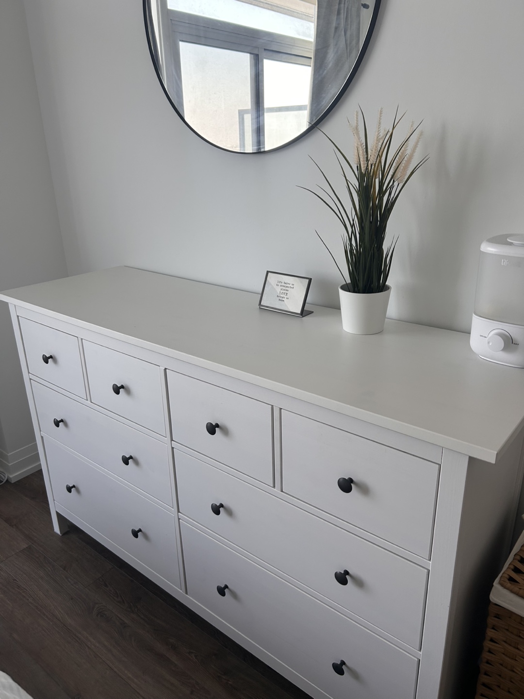 IKEA Hemnes White Dresser - 8 Drawers