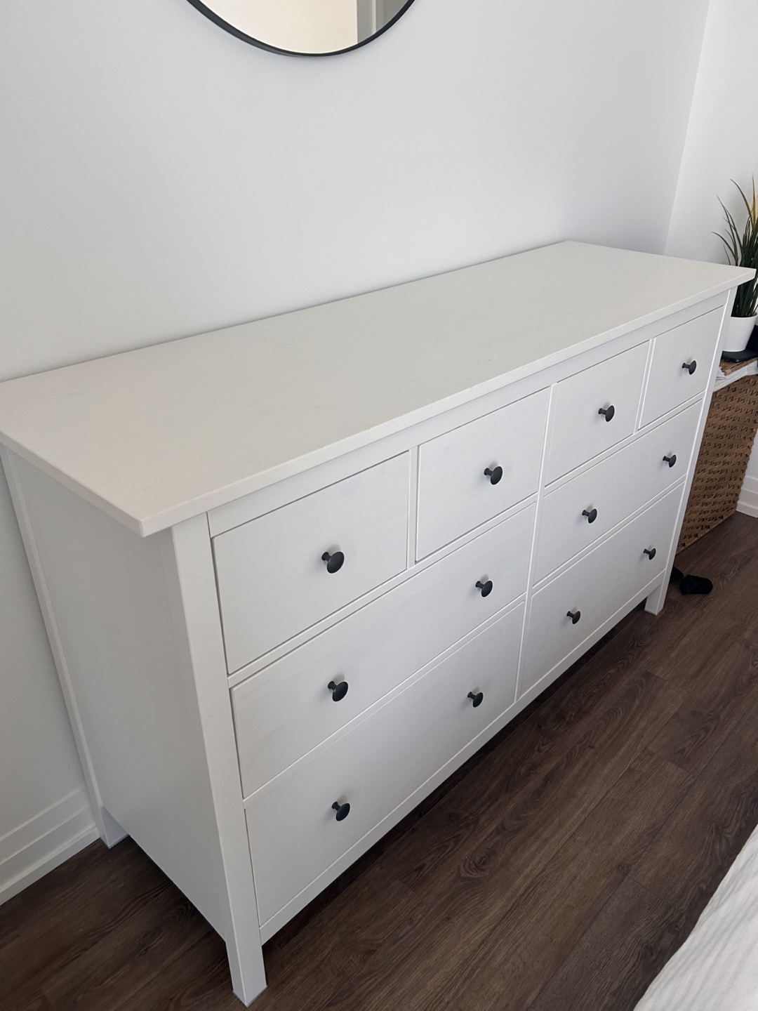IKEA Hemnes White Dresser - 8 Drawers - photo 2