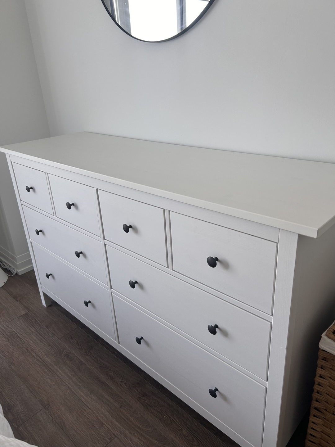 IKEA Hemnes White Dresser - 8 Drawers - photo 4