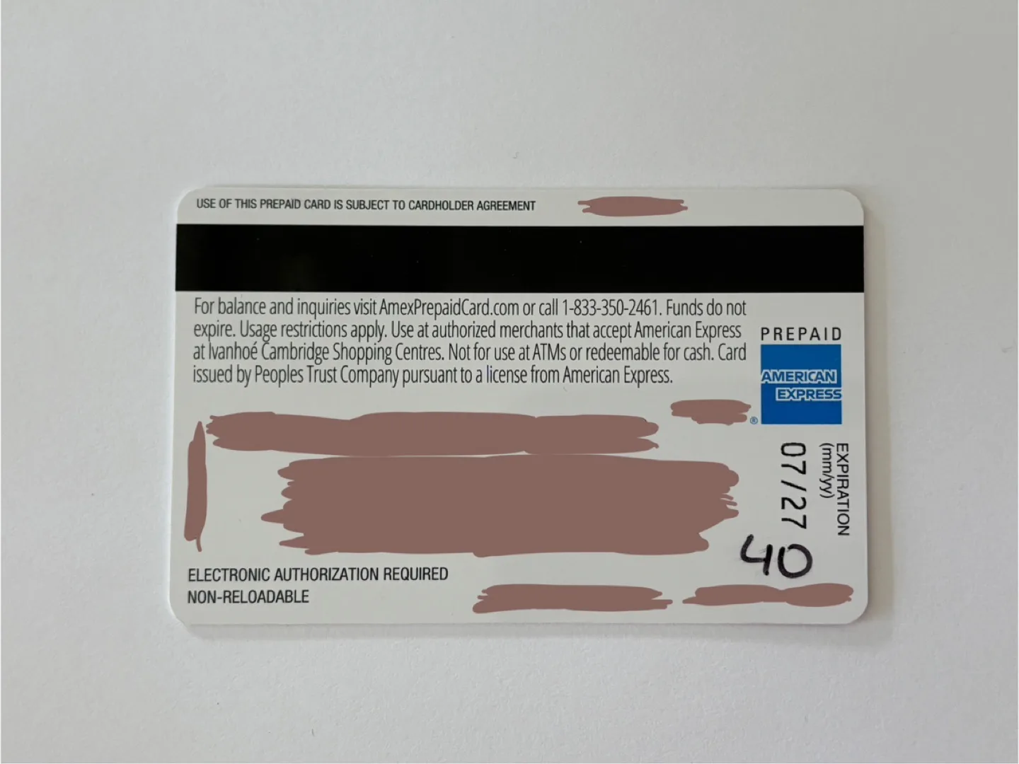 $40 American Express Prepaid Gift Card image indicator(2)