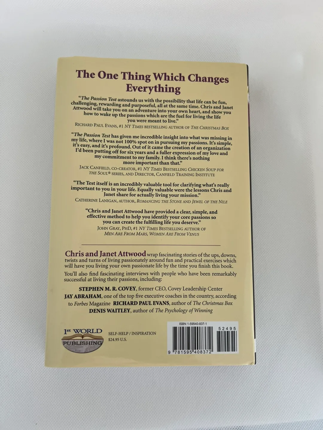 The Passion Test by Janet Bray Attwood image indicator(2)