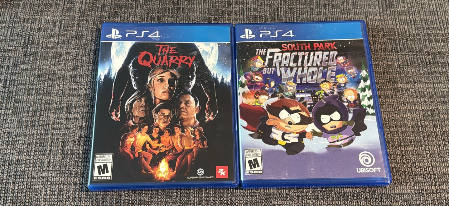 PS4 Games: The Quarry & South Park Fractured But Whole