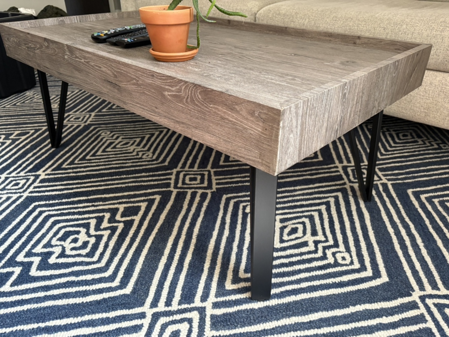 Wood Coffee Table - photo 2