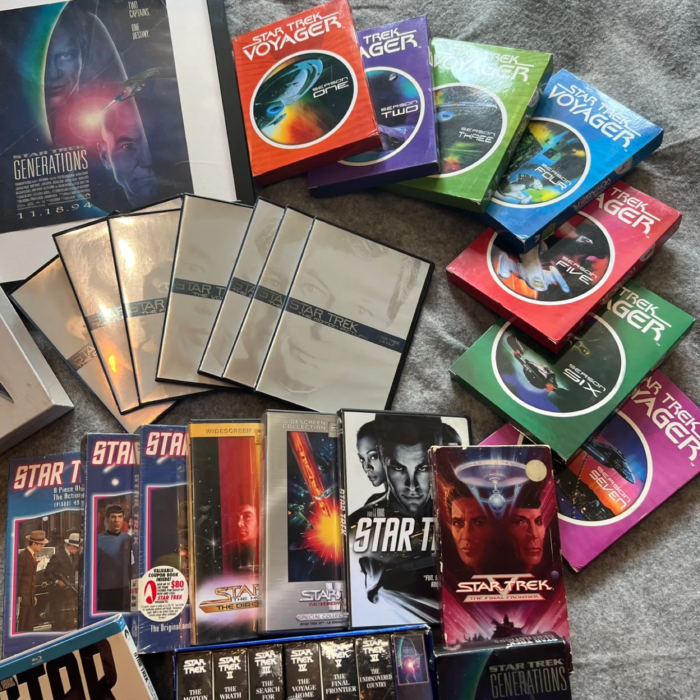 Star Trek VHS, DVD, Blu-ray Collection image indicator(3)