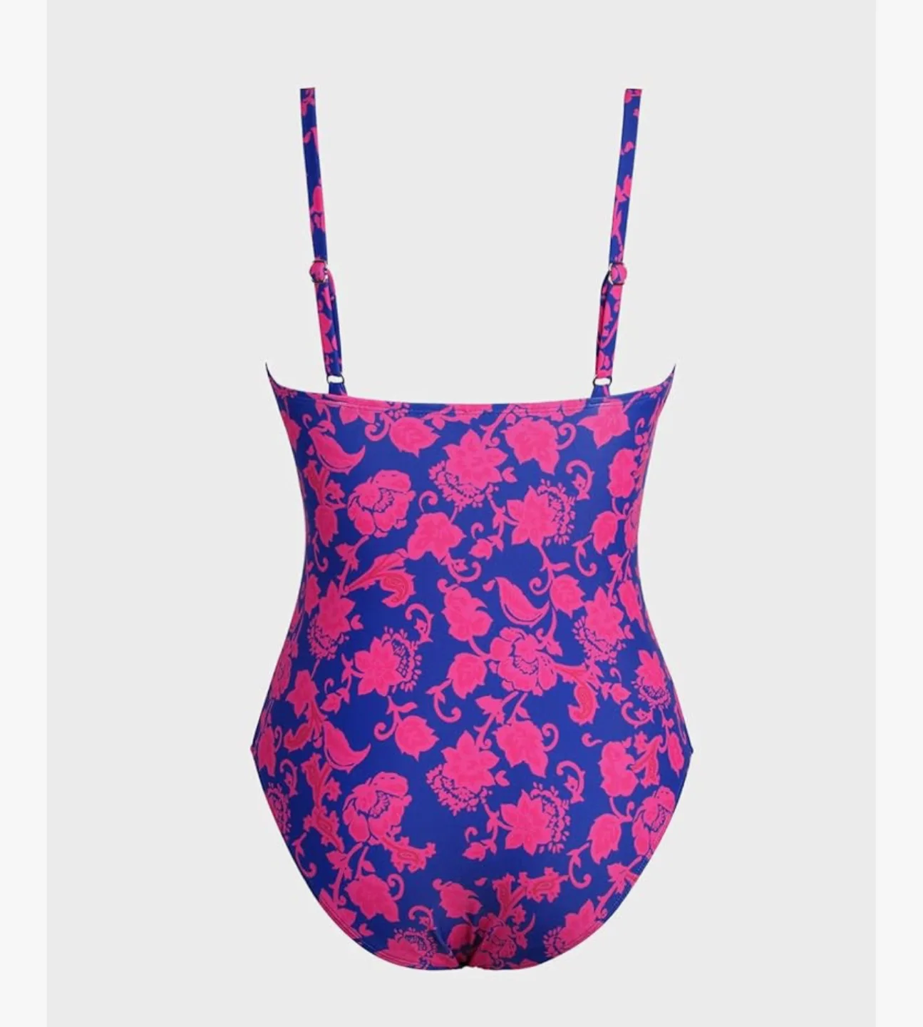 Cupshe Floral Print One Piece Swimsuit image indicator(2)