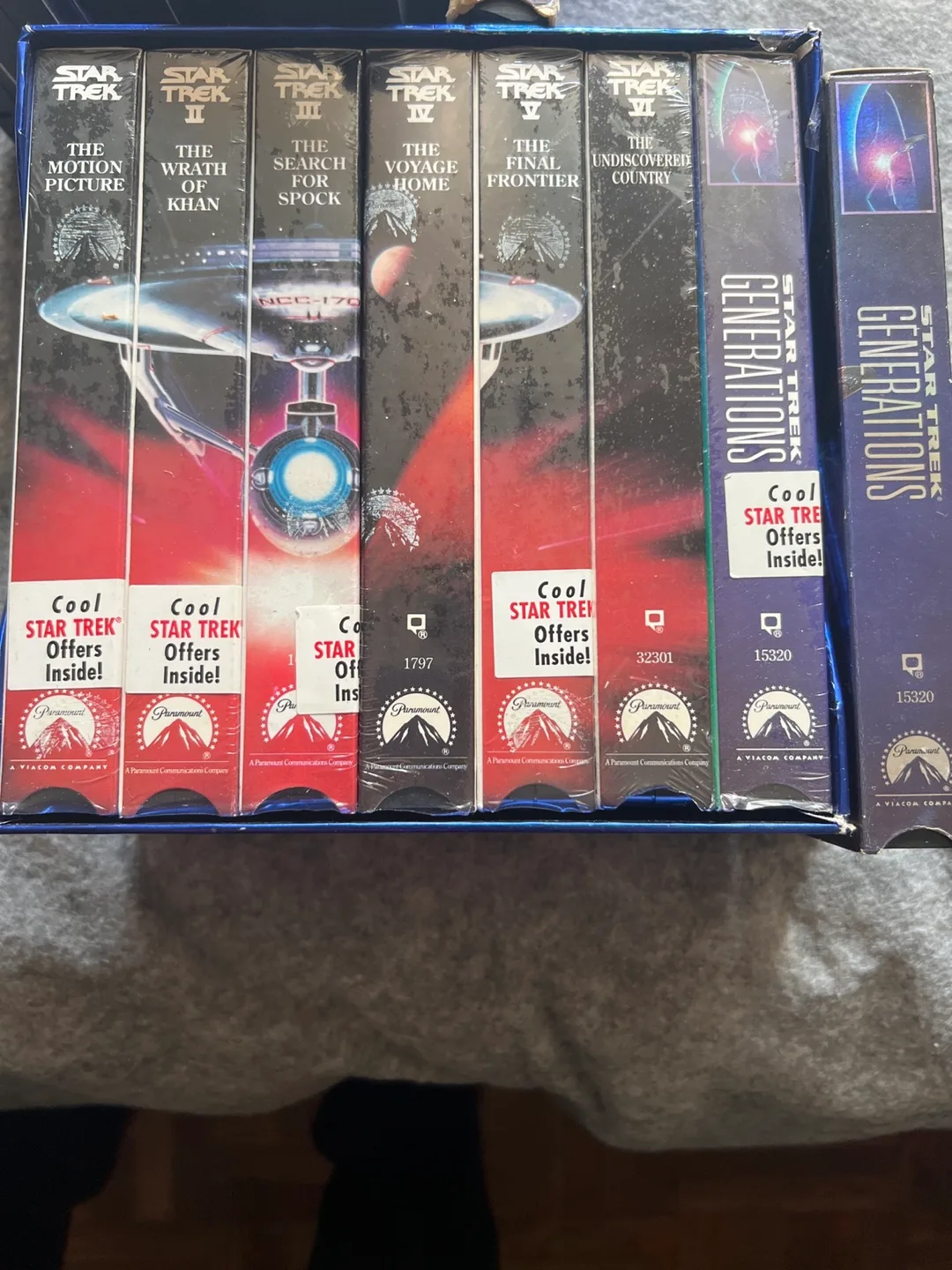 Star Trek VHS, DVD, Blu-ray Collection image indicator(9)