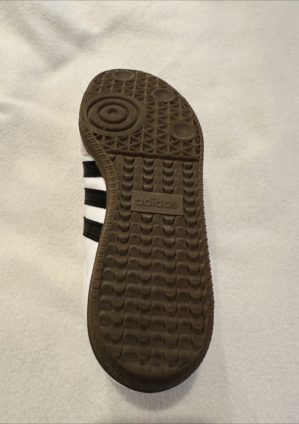 Perfect condition- Adidas Samba White/Black - photo 2
