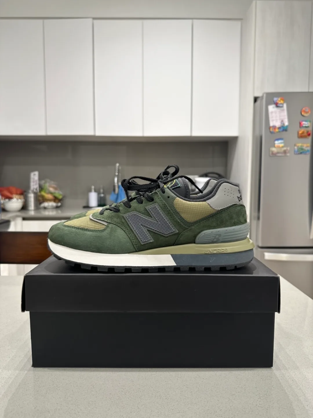New Balance x Stone Island 574 Legacy, Size 10 thumbnail