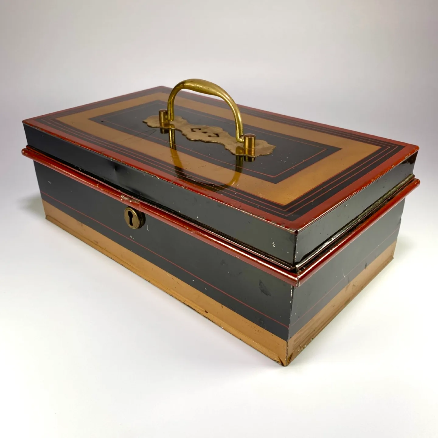 Vintage Tin Banker’s Box thumbnail