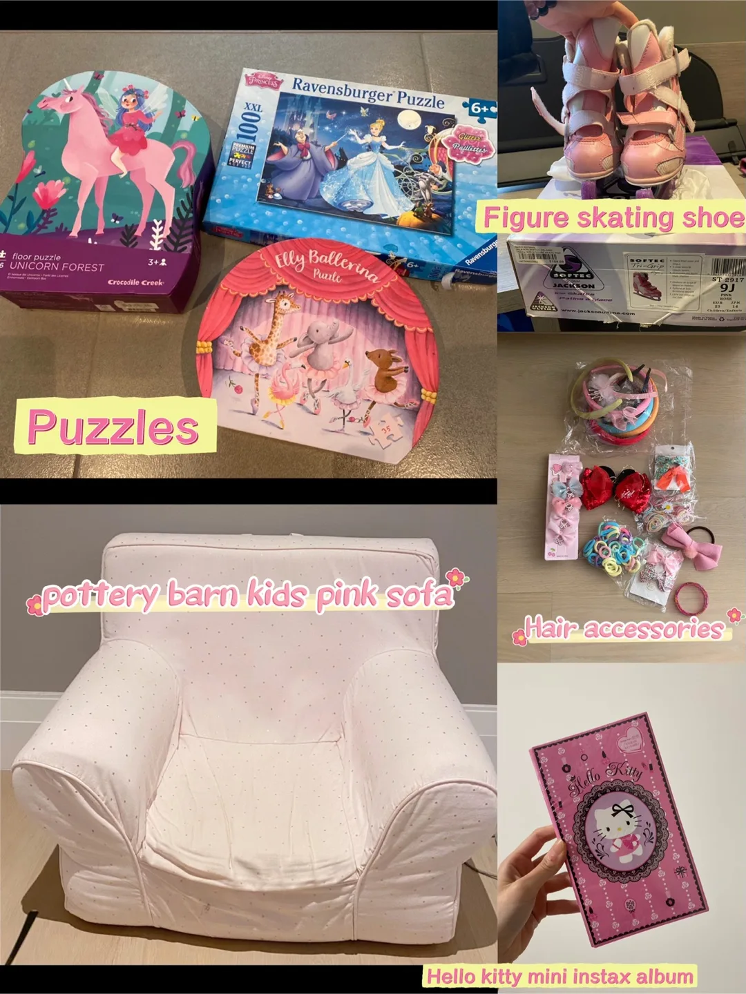Kids' Puzzles, Figure Skates, Pottery Barn Sofa & More! thumbnail