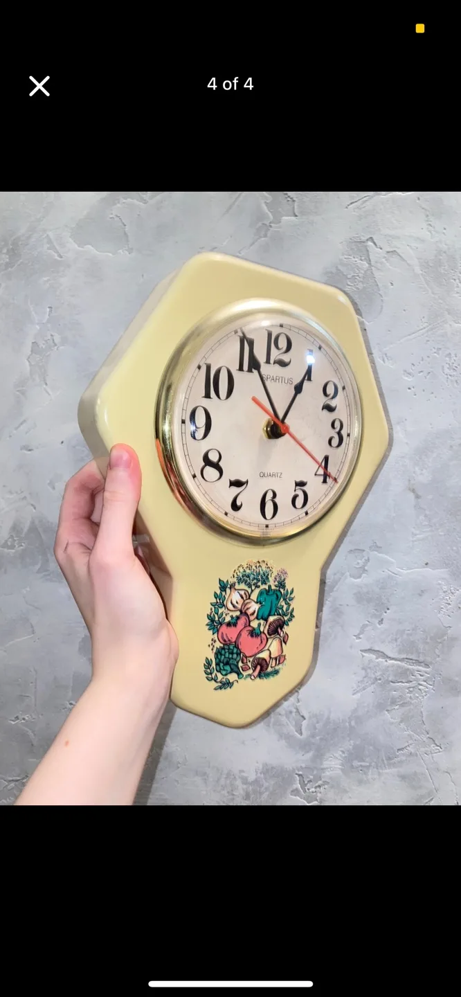 Vintage Kitchen Spartus Clock image indicator(4)