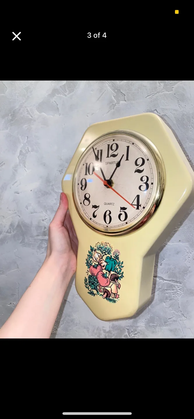 Vintage Kitchen Spartus Clock image indicator(3)