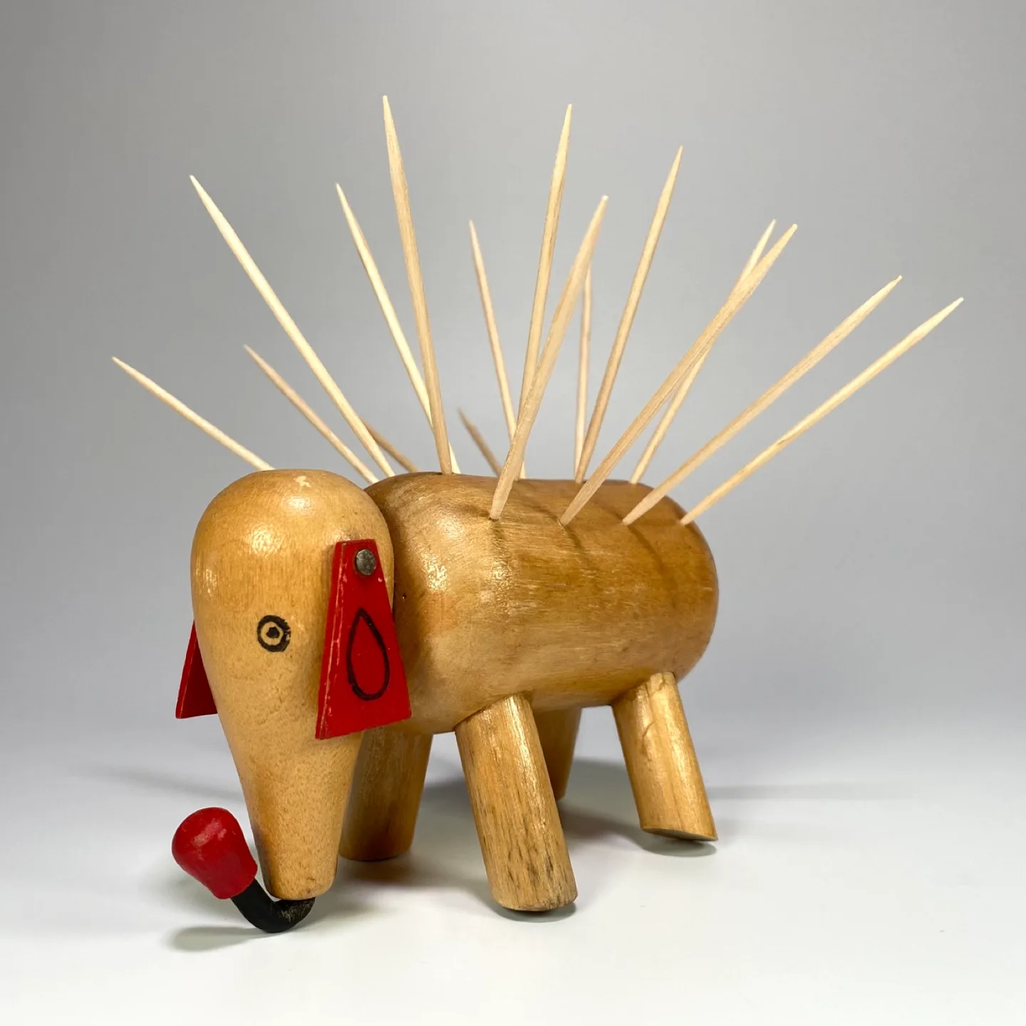 Vintage Elephant Toothpick Holder thumbnail