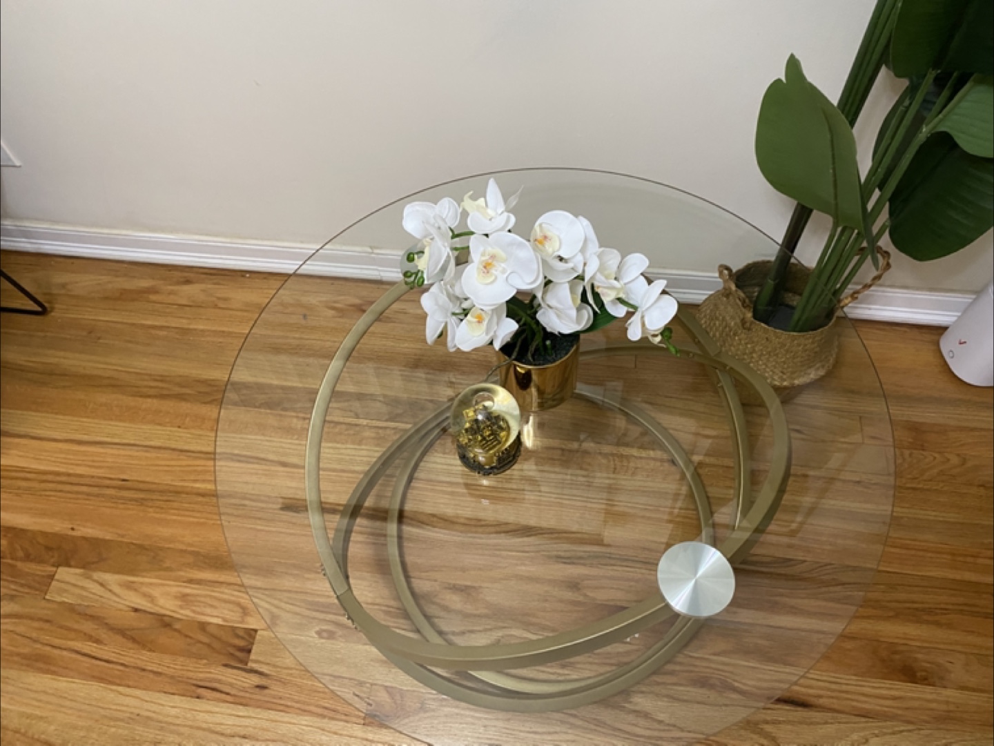 Round Glass Coffee Table