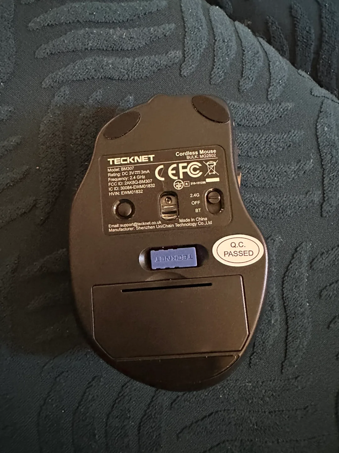 TeckNet BM307 Cordless Mouse - Like New! image indicator(3)