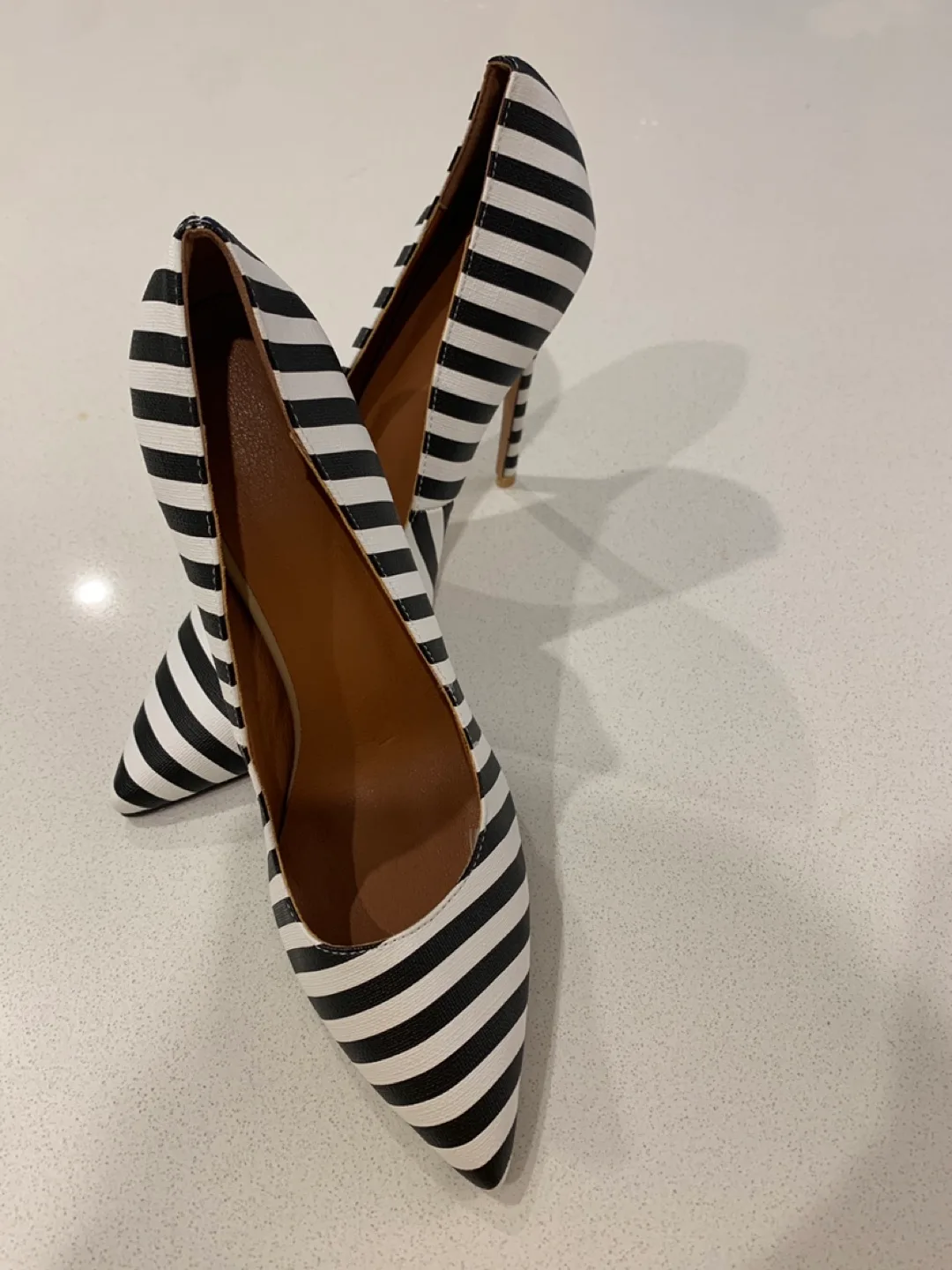 Striped Heels - Size 40 thumbnail