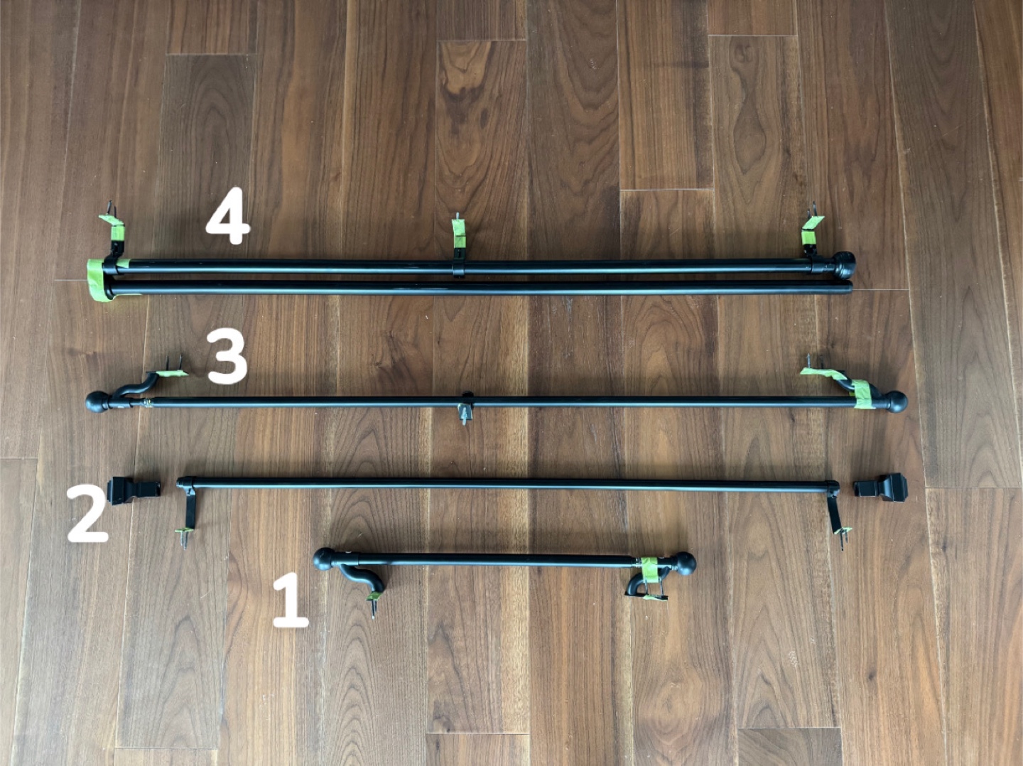 Extendable curtain rods - photo 2