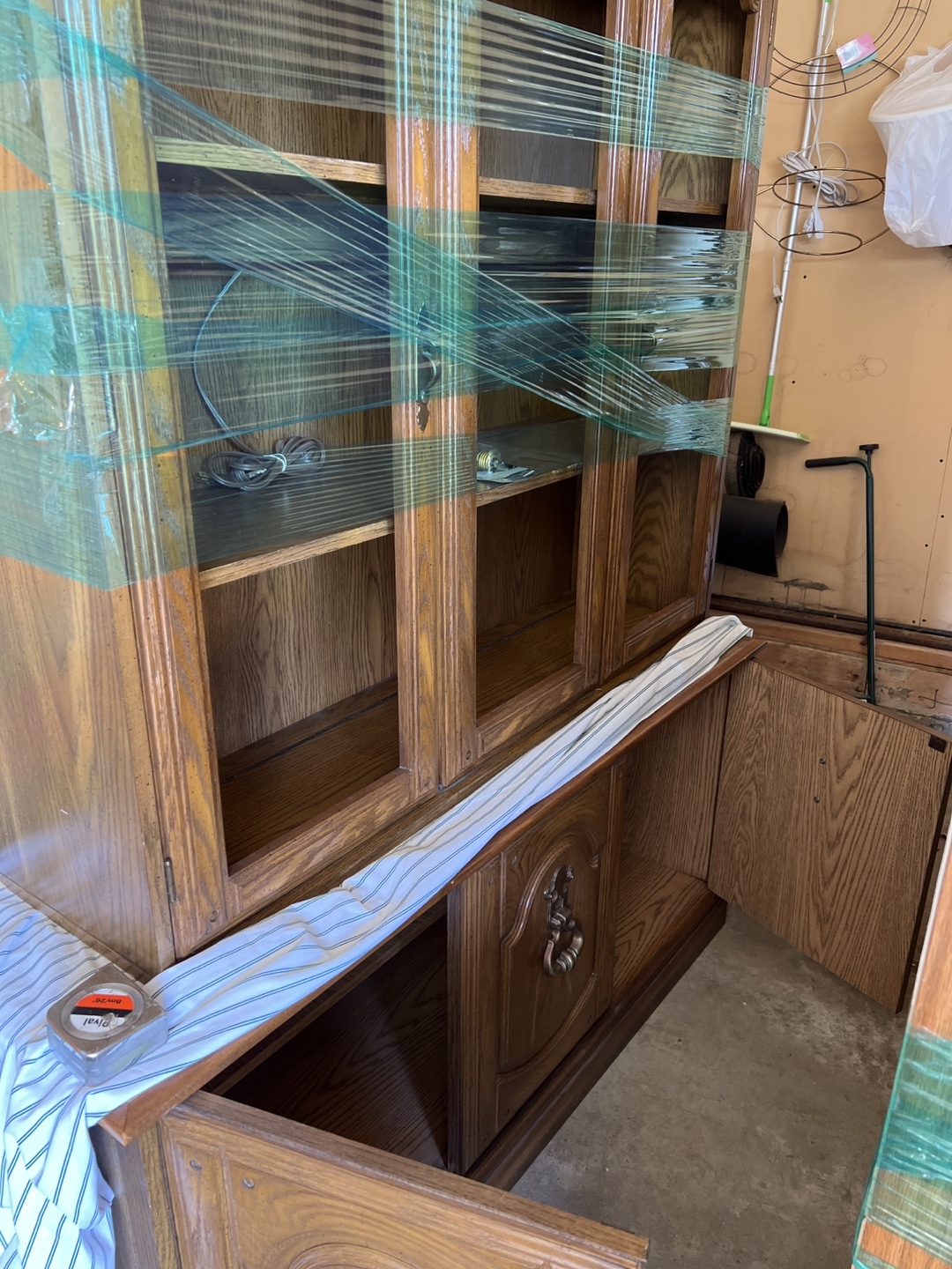 Wooden Hutch Cabinet - photo 2