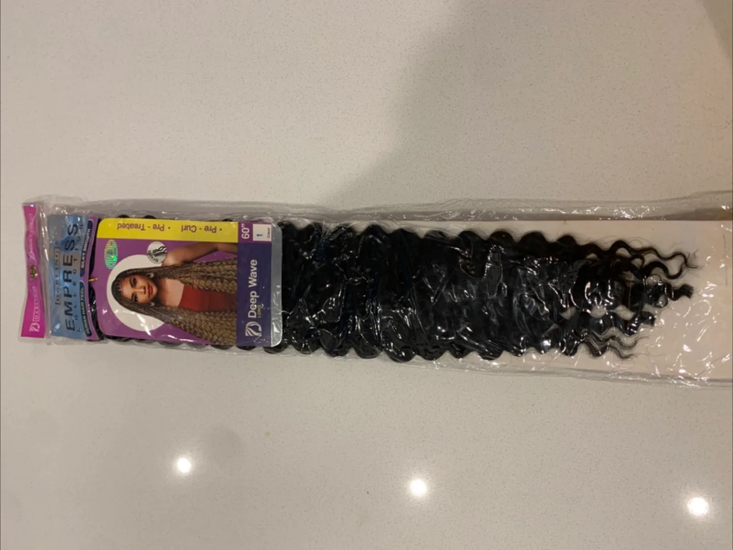 Darling Empress Deep Wave 60" Hair Extension - Black thumbnail
