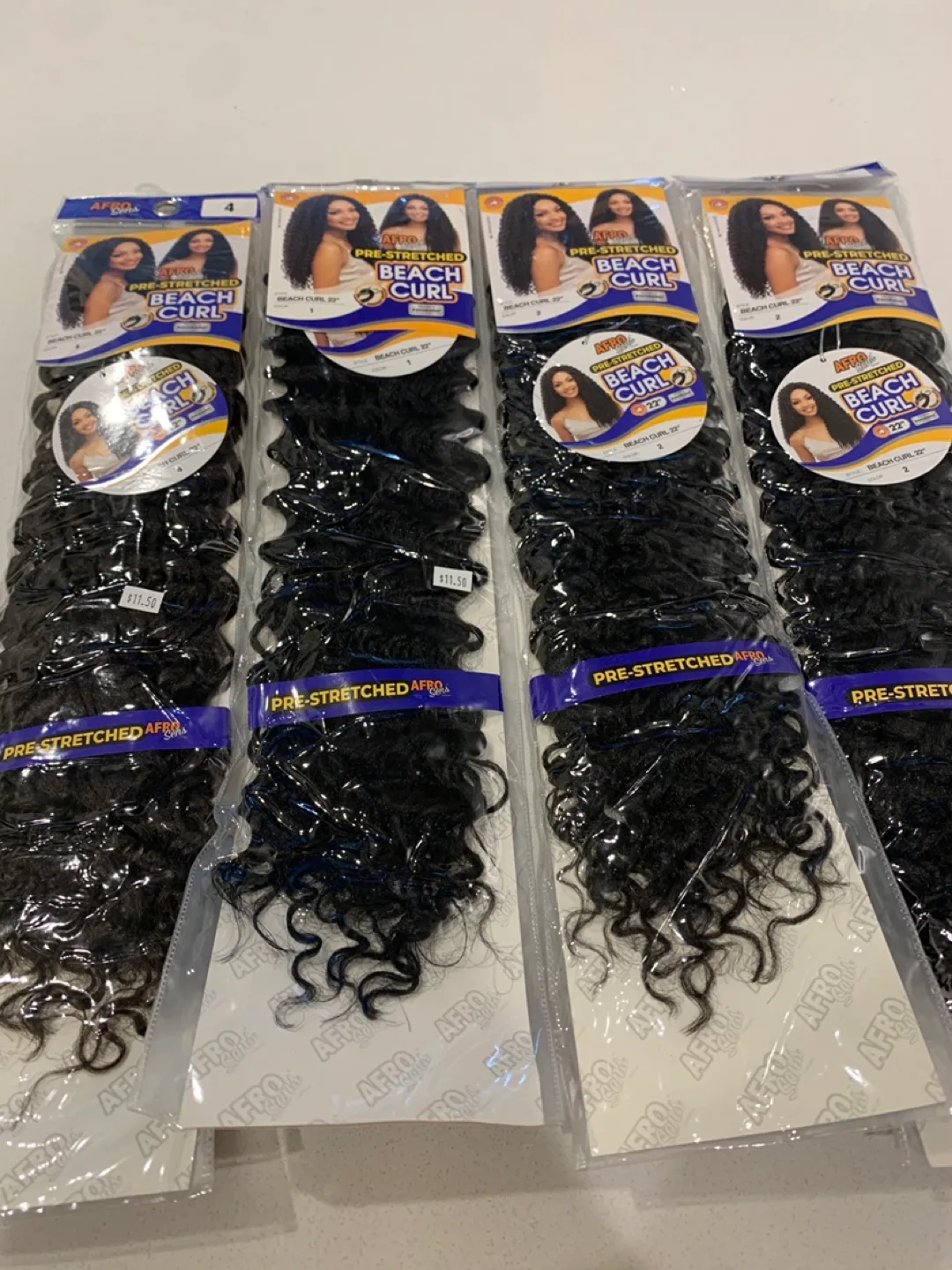 Afro Pre-Stretched Beach Curl Hair Extensions thumbnail