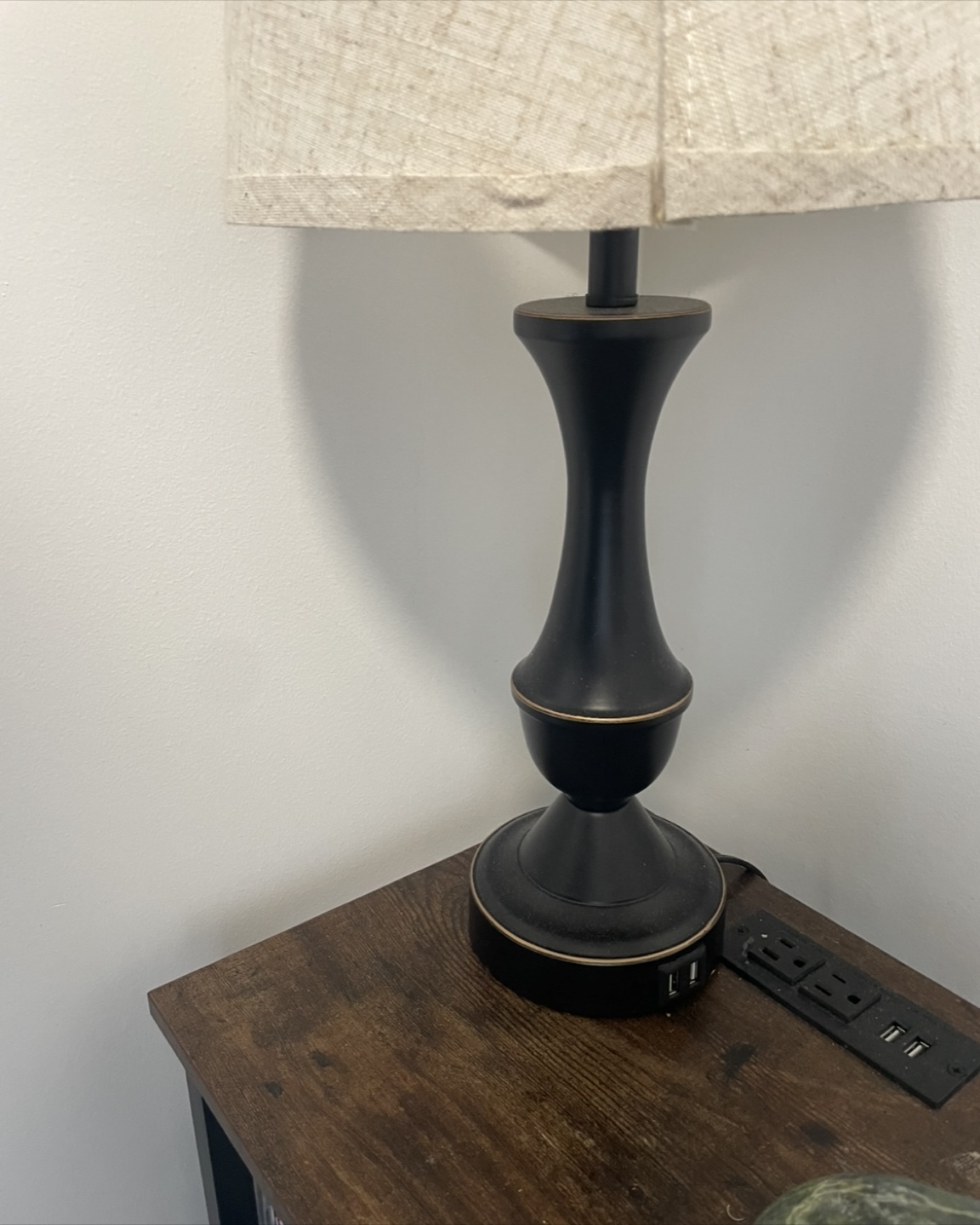 Two Table Touch Lamps with USB Ports - photo 2