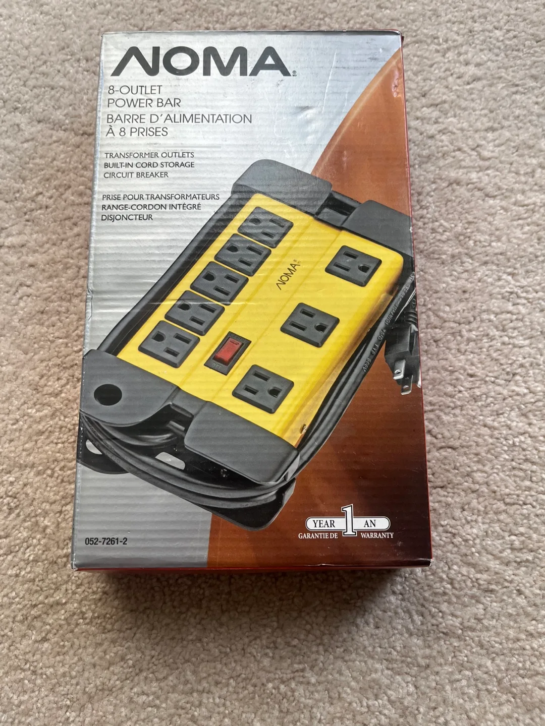 NOMA 8-Outlet Power Bar thumbnail