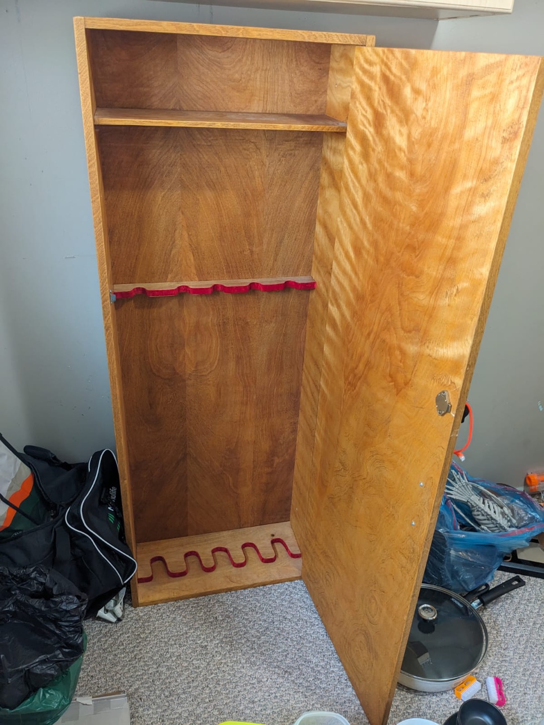 Wooden Cabinet with lock 🔫 - photo 5