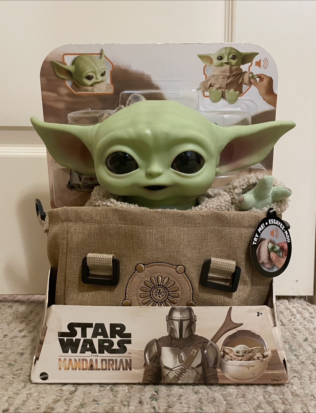 Brand new “Star Wars” Baby Yoda figure