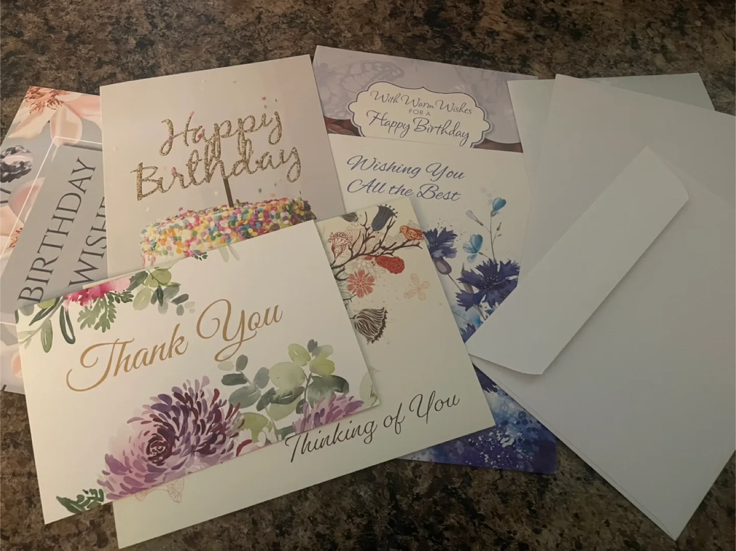 Assorted Greeting Cards - Birthday, Thank You thumbnail