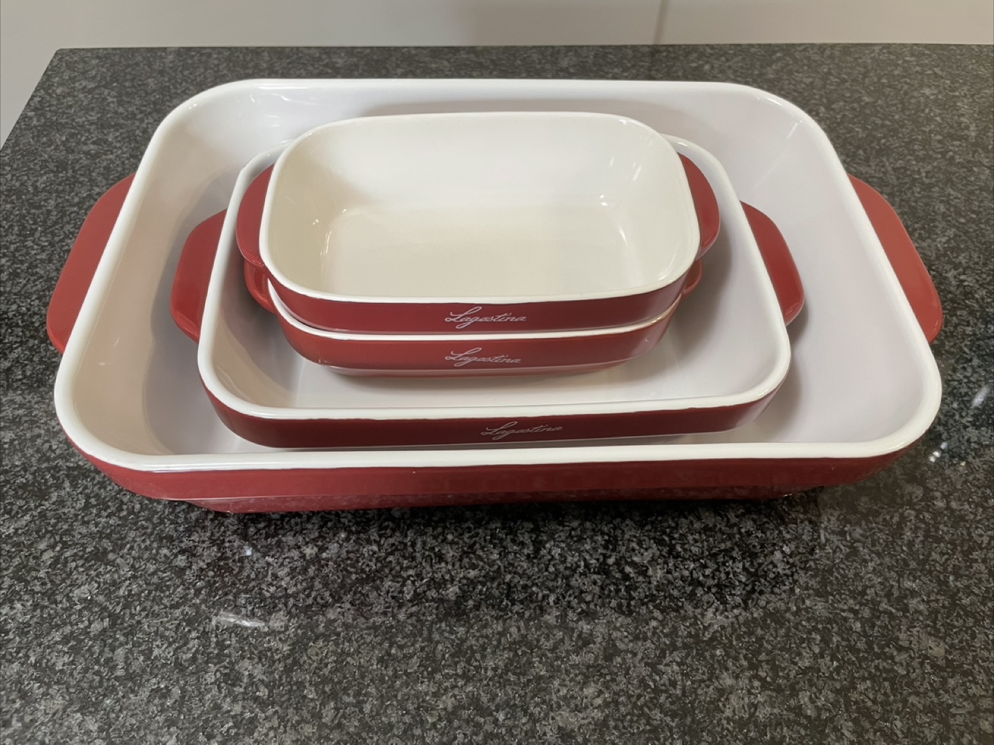 Lagostina Ceramic Bakeware Set (4 pieces)