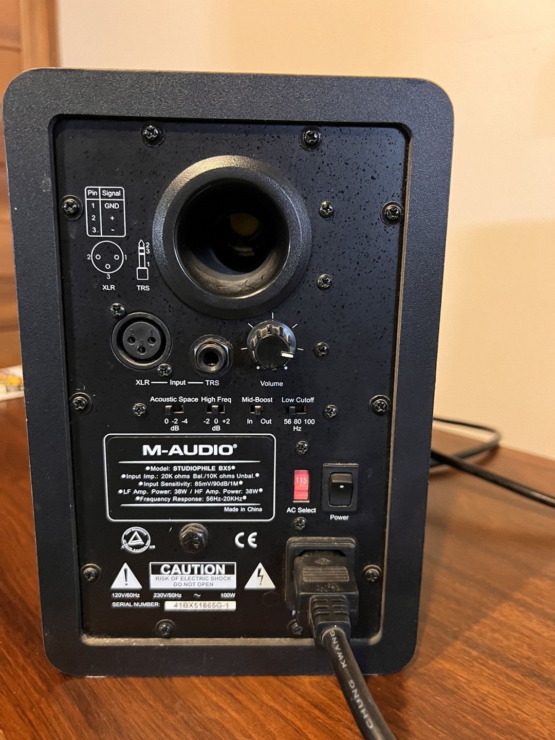M-Audio Studiophile BX5a Studio Monitor - photo 3