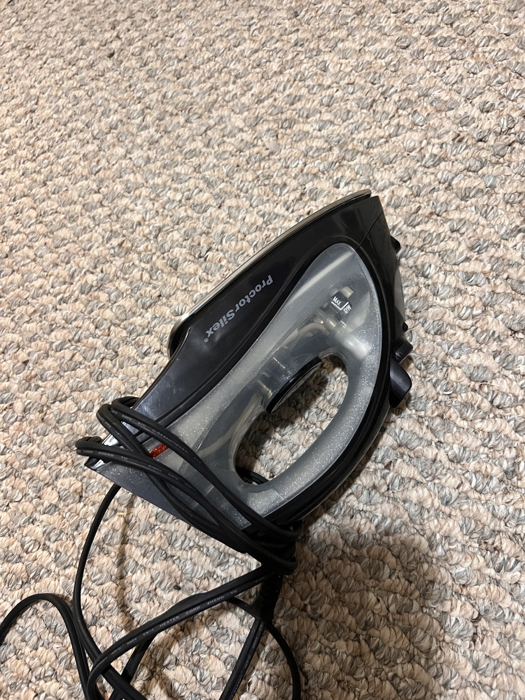 Proctor Silex Iron - Black